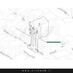 معماری ساختمان مسکونی سدروس اثر علیرضا تغابنی