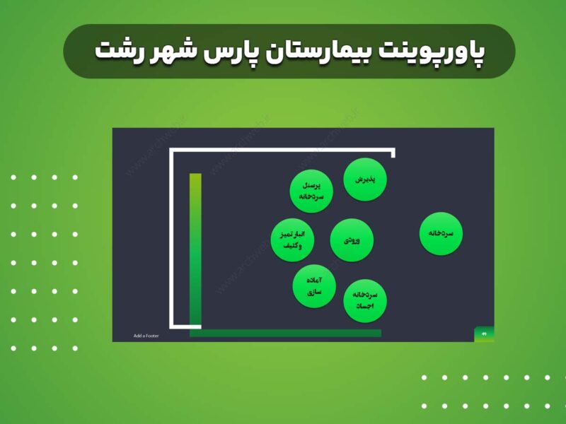 پاورپوینت بیمارستان پارس رشت