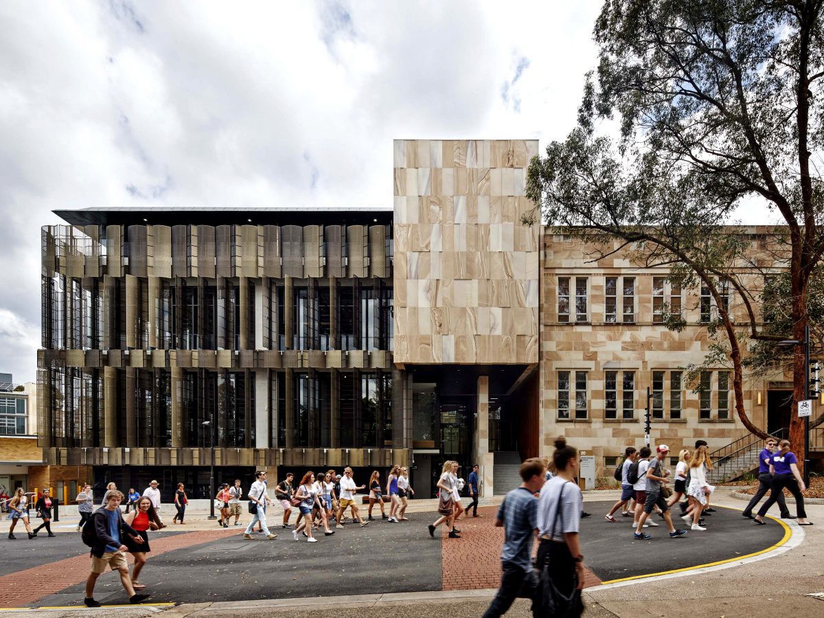 نمای ساختمان-ساختمان موسسه تغییرات اقلیمی جهان در استرالیا