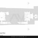 پلان معماری خانه گازرگاه اثری از گروه معماری خانه تراب