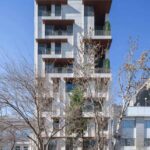 معماری ساختمان مسکونی میان اثری از استودیو معماری پی