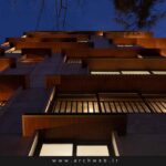 معماری ساختمان مسکونی میان اثری از استودیو معماری پی