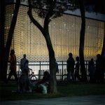 تئاتر شهر قزوین اثری از مهندسین مشاور انگاره مستطیل طلایی