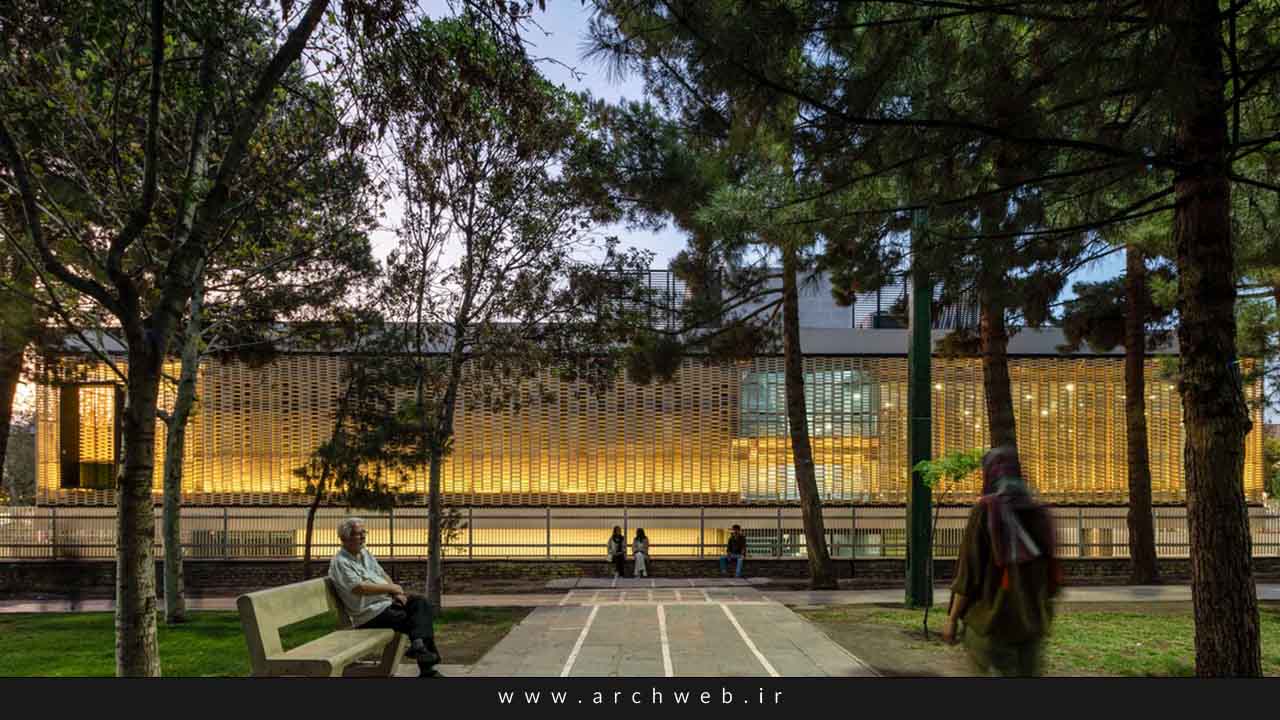 معماری تئاتر شهر قزوین  اثری از مهندسین مشاور انگاره مستطیل طلایی 