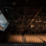 معماری تئاتر شهر قزوین اثری از مهندسین مشاور انگاره مستطیل طلایی
