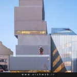 معماری موزه هنر معاصر جدید اثری از رم کولهاس
