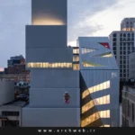 معماری موزه هنر معاصر جدید اثری از رم کولهاس