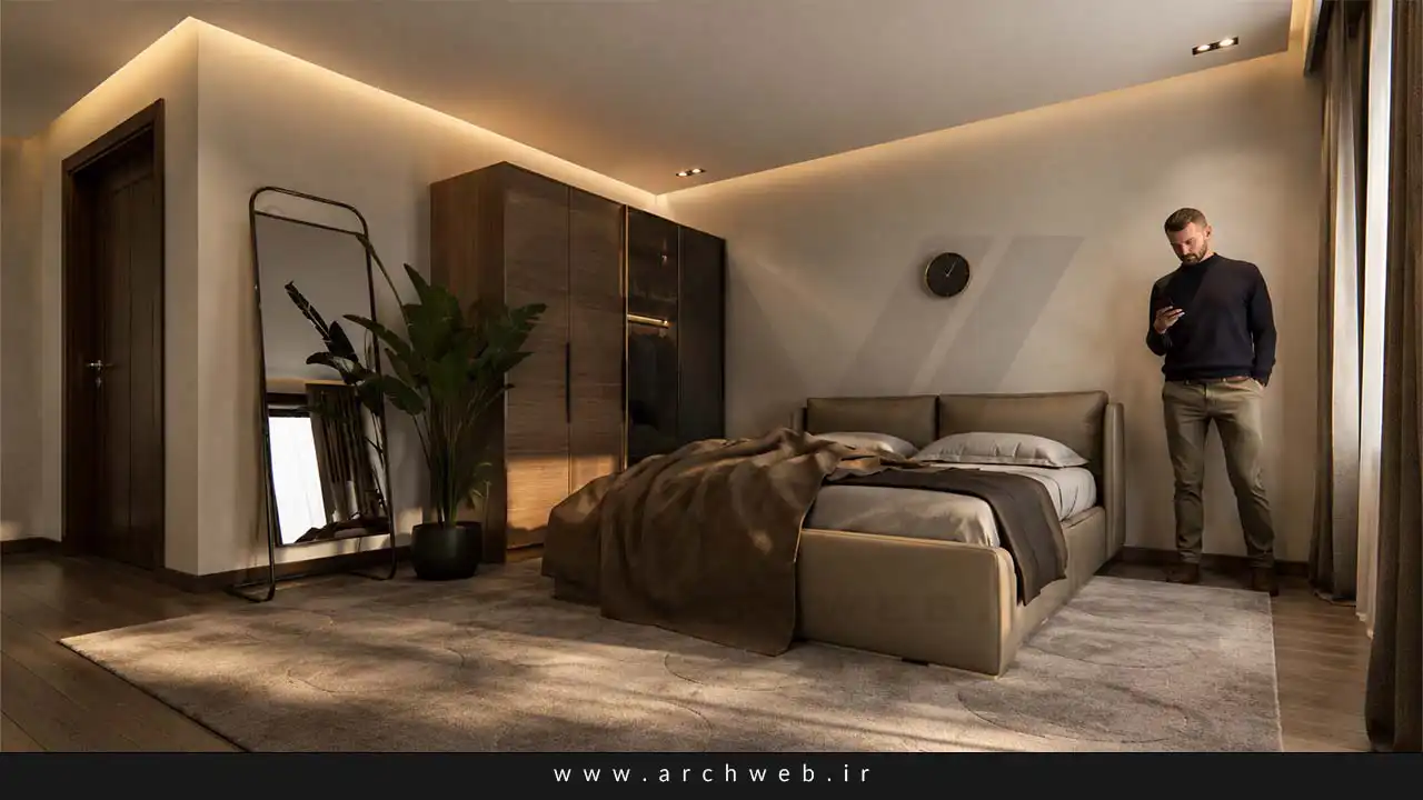 طراحی ویلا شمال​
