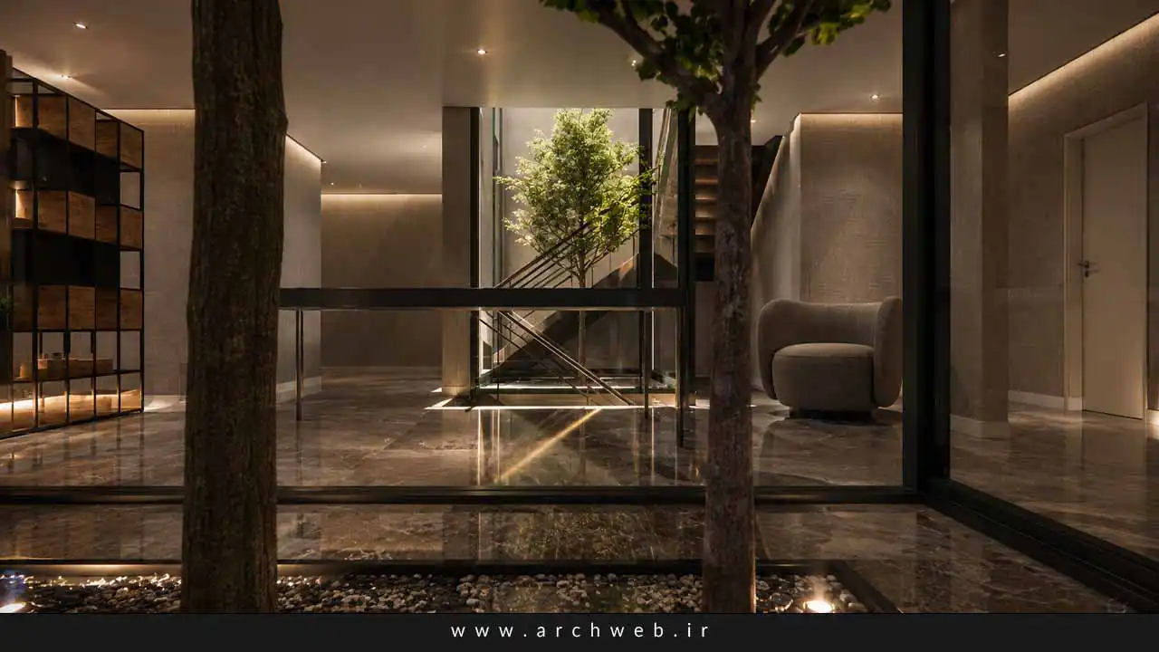 طراحی ویلای سنتی کوچک